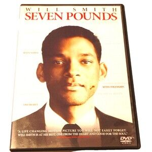 Seven Pounds DVD Drama Movie Will Smith Emotional Life-Changing Redemption Film